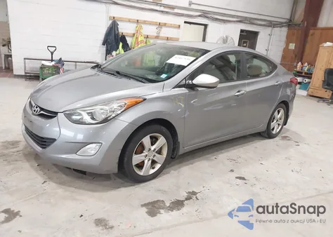 2012 Hyundai Elantra Gls (Ulsan Plant) z USA, uszkodzony, nr VIN KMHDH4AE6CU361222